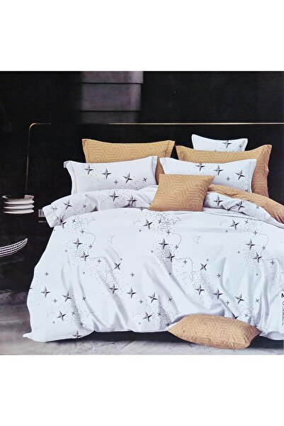 Casa New Fashion Finet Bed Linen 6 Pieces, Soft Cotton, Double Bed