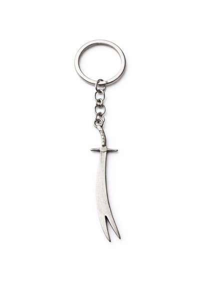 HER ŞEY NOTA www.herseynota.com سلسلة مفاتيح بتصميم معدني رفيع الشكل - سلسلة ...