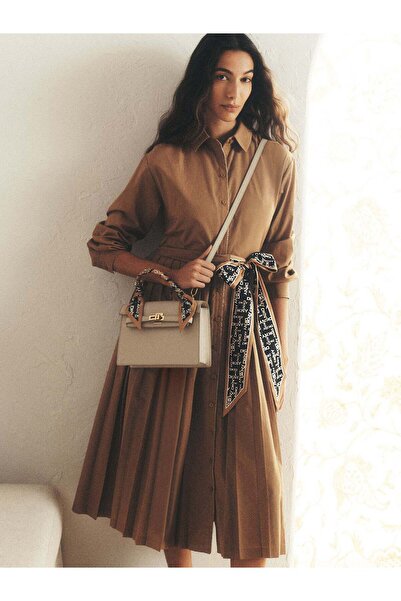 Dkny LONG SLEEVE WRAP DRESS