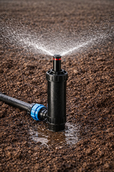 POELSAN Y100AA17 Pop-Up Sprey Sprinkler | Profesyonel Bahçe Sulama Sistemi