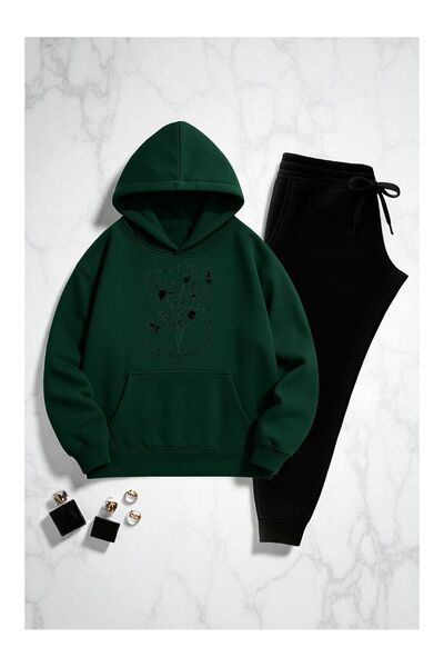 LAYORA Street Style Tracksuit Set – Top and Bottom, Oversize, Trendy