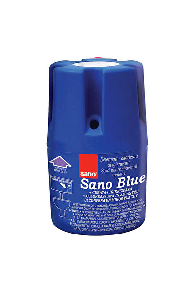 Sano Odorizant albastru pentru vasul de toaletă 150 g