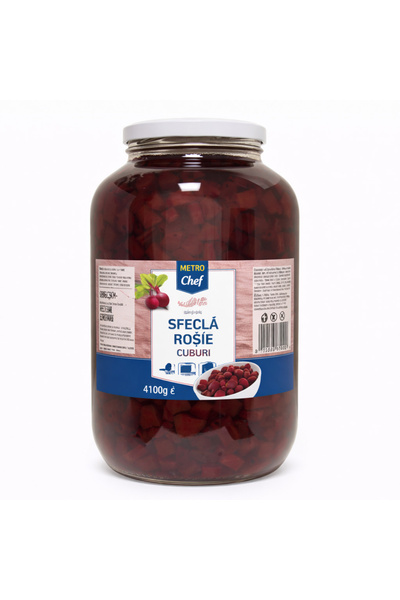 Metro Chef Cuburi de sfeclă roșie, Metro Chef, 4,1 kg