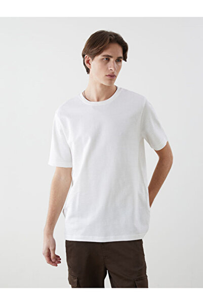 LC Waikiki Zero Roba Collar Men's T-Shirt from Uzg Store for Style Enthusiasts