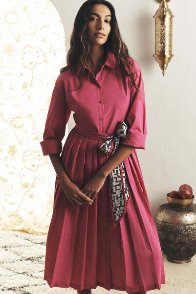 Dkny LONG SLEEVE WRAP DRESS