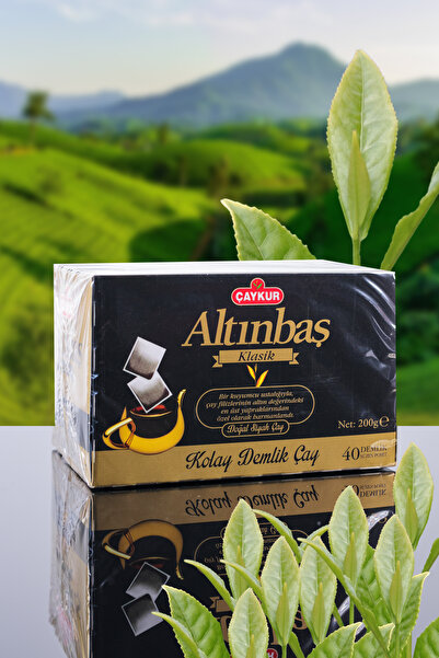 Çaykur ALTINBAŞ KLASİK DEMLİK POŞET 200 GR 40'LI 5 ADET