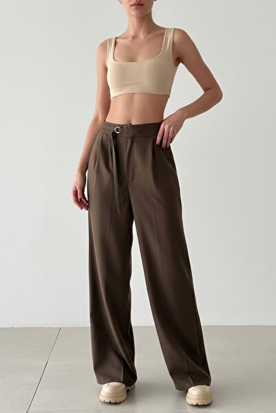 Cistern İstanbul Women's Belt Detailed Trousers