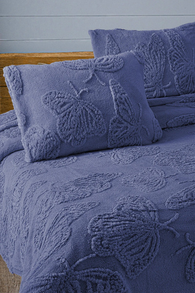 My Catherine Butterfly Pattern Single Blanket |   Soft, Wellsoft, Bedspread 1...