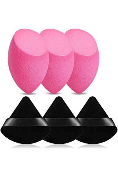 Arabest 6Pcs Triangle Powder Puffs&Makeup Sponge,Makeup Tools with Blender Sp...