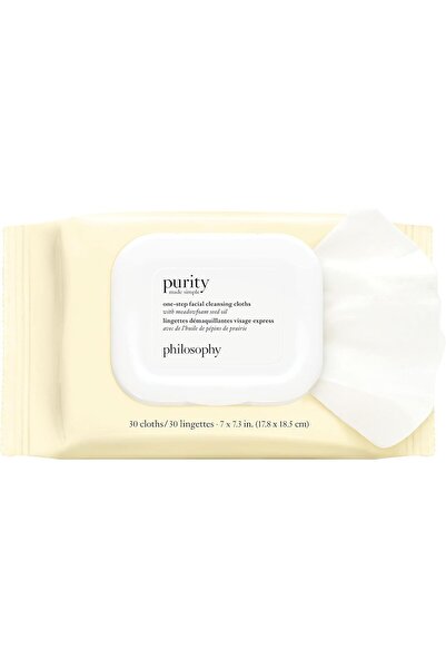 Philosophy Purity Made Simple One-Step Facial Cleansing Cloths, 30 Count