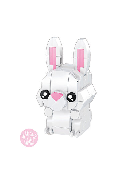 Gokidy Blok Hayvan Figürleri - Tavşan 116 Parça