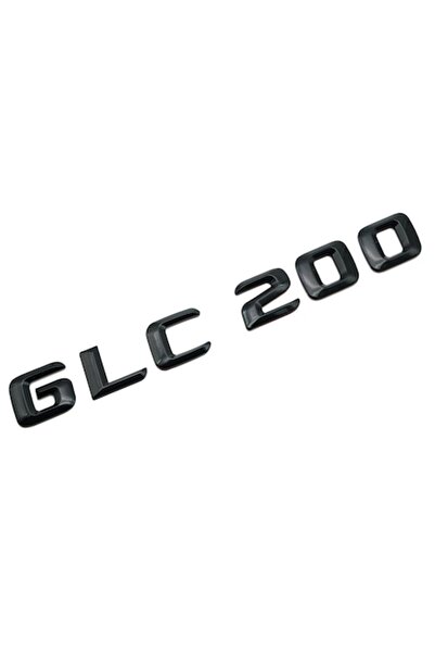 MERCEDES Emblemă neagră pentru portbagaj GLC 200
