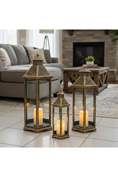 Generic Uniquely designed lantern set - 3 sizes