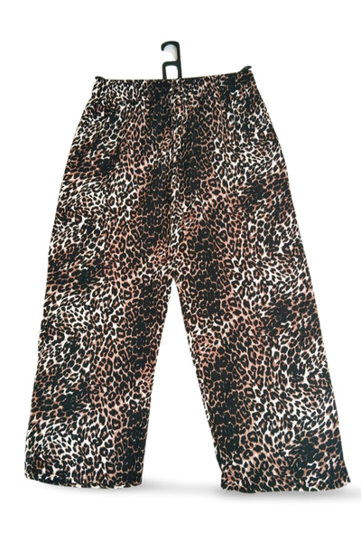 Mestore Imported Viscose Wide Leg Stylish Ethnic Authentic Patterned Trousers...