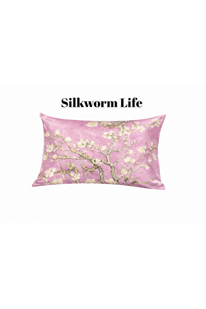 silkwormlife Silkworm Life 100% Silk Pillowcase 50×70 cm |   Van Gogh Almond ...