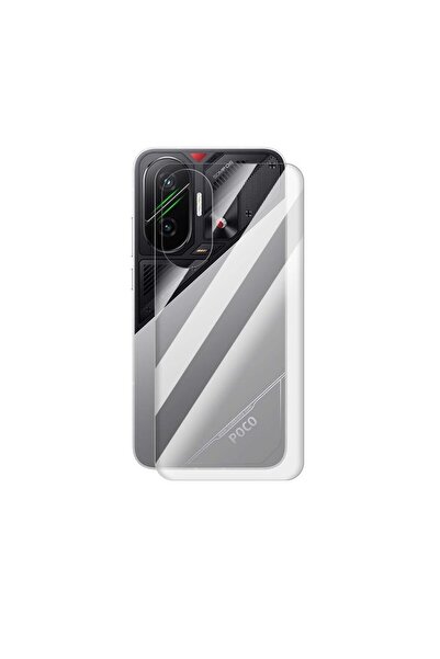 Ecr Mobile Poco F7 5G Uyumlu ŞEFFAF Arka Esnek Nano Koruyucu(Kılıf Değildir!)