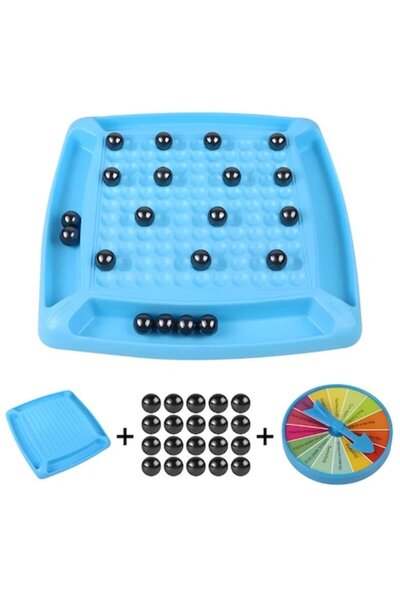 PICCGROVE® Joc magnetic de sah, 20 de piese magnetice de sah, 2-4 jucatori, p...