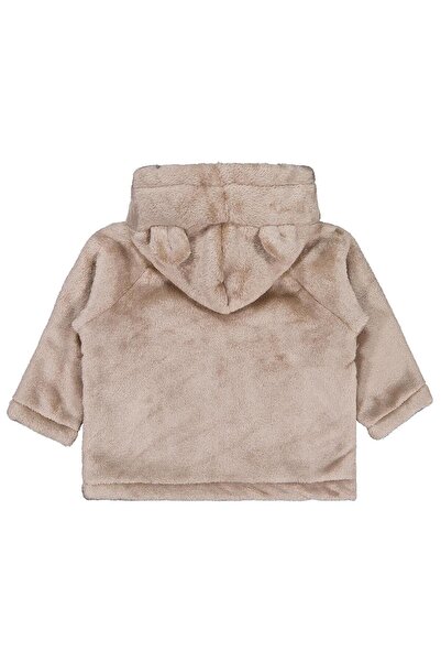 Civil Baby Mobıl Kulaklı 6-18 Ay Hırka - Kahverengi 12-18 Ay