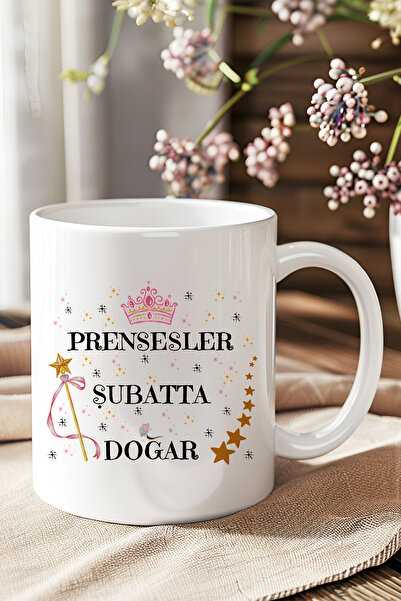 qoeuyl boutique Taçlı Prensesler Şubatta Doğar Baskılı Şubat Ayına Özel Doğum...