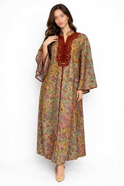 RONZA Women's jalabiya with butterfly sleeves