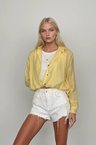 Cistern İstanbul Women's Shirt Blouse Accessory Triple Set