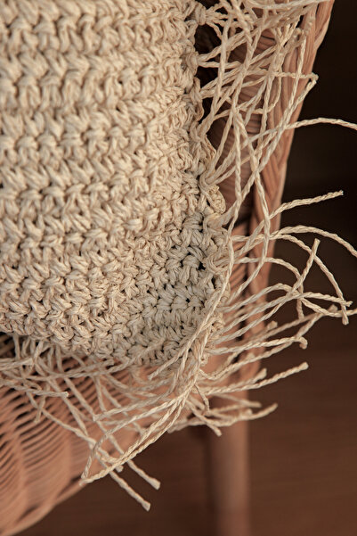 Bohemart Morocco Pillow Woven Punch Handmade Linen Throw Pillow Without Filli...