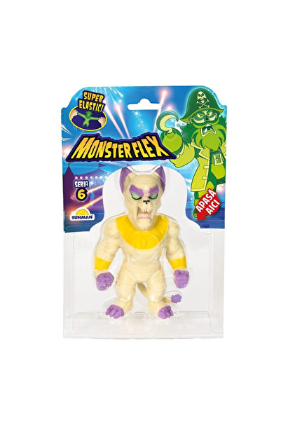 Monster Flex Figurină, Monstru care se întinde, S6, Pisică Mumie