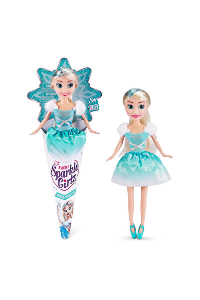 Sparkle Girlz Ball Gown Doll, Blue, 27 cm