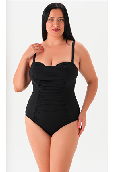 Eros Women'S, Black, Exclusive, Black, Strapless Swimsuit