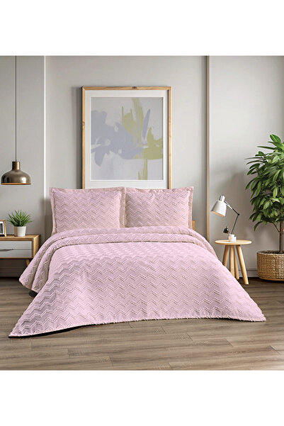 d'niss home touch of nature in your home Zikzak 3 Piece Double Bedspread