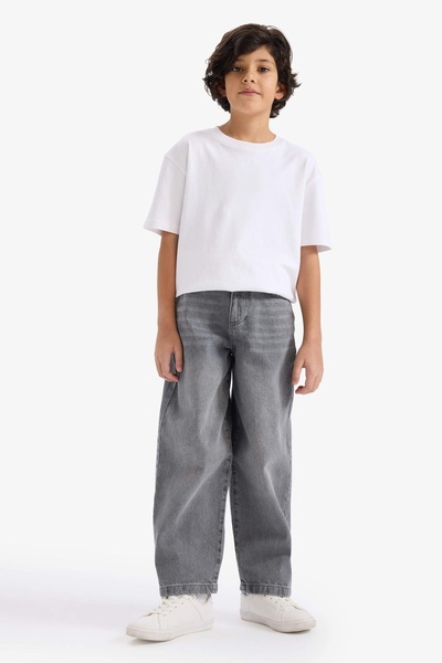 DeFacto Pantaloni de blugi pentru băieți G6199A8/NM55 GREY