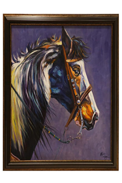 GENERAL Artistic Painting of an Arabian Horse