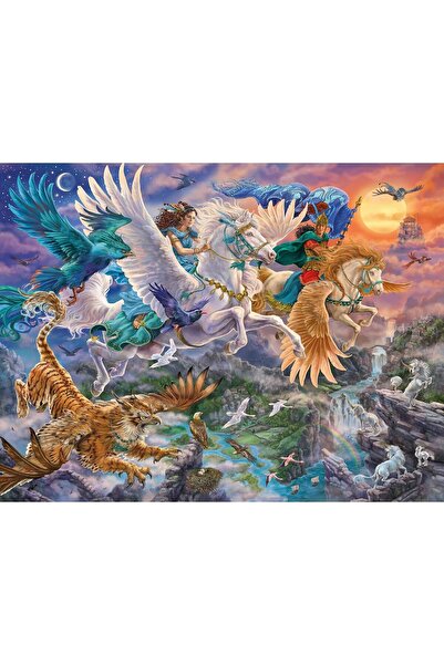 RAVENSBURGER 2000 Parça Pegasus and Friends Puzzle