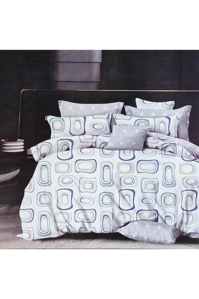 Casa New Fashion Finet Bed Linen 6 Pieces, Soft Cotton, Double Bed