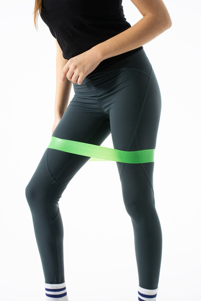 Myortica Green Resistance Band – Elastic Sports Band for Pilates, Aerobics, S...