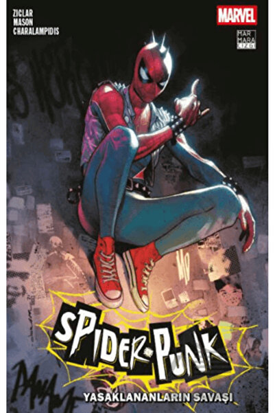 Marmara Çizgi Yayınları Spider-Punk - Yasaklananların Savaşı