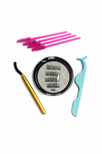 OEM False eyelash set with application accessories – strip lashes, spoolie br...