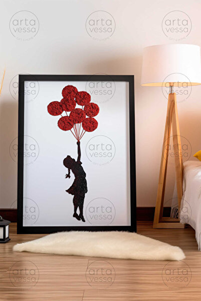 Artavessa لوحة فنية بإطار أسود من قطعة واحدة - ARTPLSTKSYH12