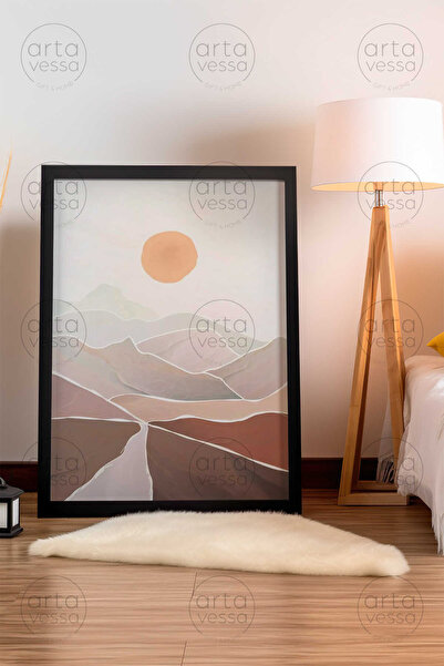 Artavessa One Piece Black Framed Painting - Artplstksyh33