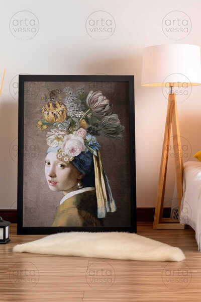 Artavessa One Piece Black Framed Painting - Artplstksyh36