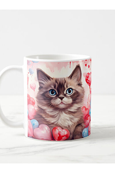IŞILAY PROMOSYON Romantic Design Mug for Lovers
