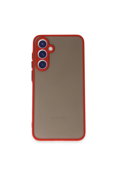 eco port جراب سامسونج جالاكسي S23 غطاء سيليكون مونتريال - أحمر