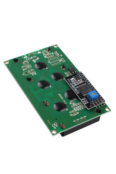 Store IIC/I2C/TWI Seri 2004 20x4 Karakter LCD Modül Ekran LCD Modülü Mavi Bla...