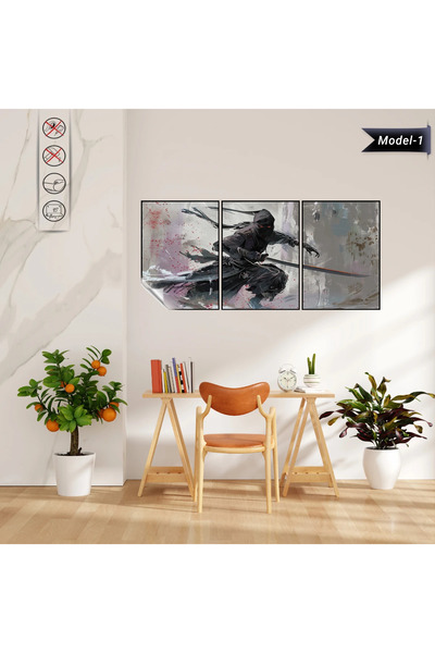Akıllı Kağıt Statik Tutunma Özellikli Tablo - Poster Anime (Model- 1)