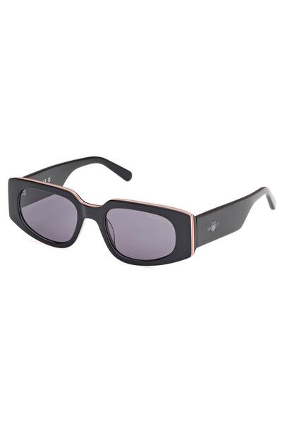 Gant Men GA0000105A53 Rectangle Sunglass, Black