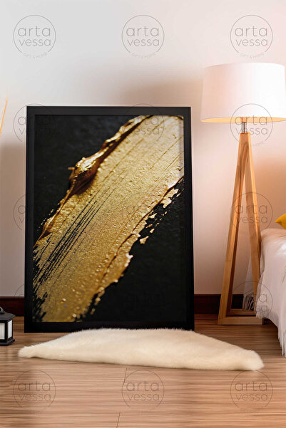 Artavessa لوحة فنية بإطار أسود من قطعة واحدة - ARTPLSTKSYH16
