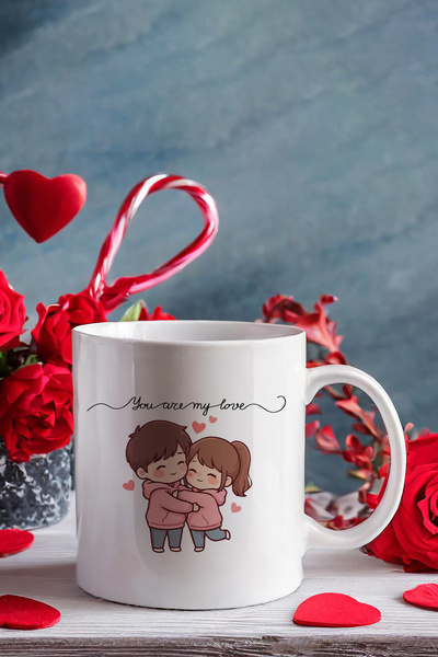 giftkonsept You Are My Love Valentine's Day Gift Printed Mug