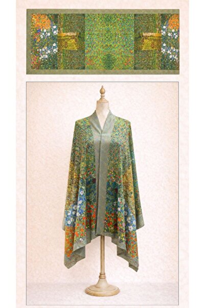 awix Luxurious Cashmere Tablecloth Pattern Soft Stylish Shawl Suitable for Co...