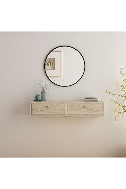 riomood LAURA ASMA DRESUAR ÇOK AMAÇLI DOLAP TRAVERTEN