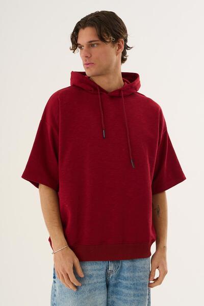 ALEXANDERGARDI Hanorac scurt cu glugă și mânecă scurtă